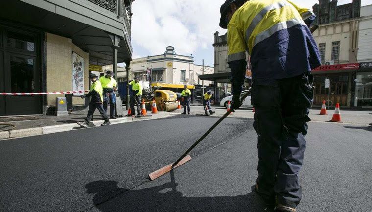 Austrália asfalta ruas com toners de impressoras reciclados